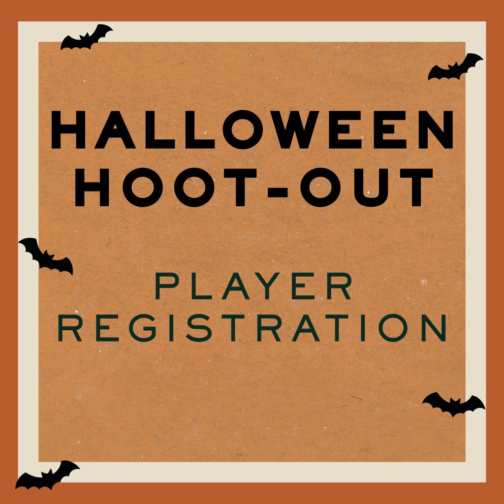 Halloween Hoot-Out - Player Registration